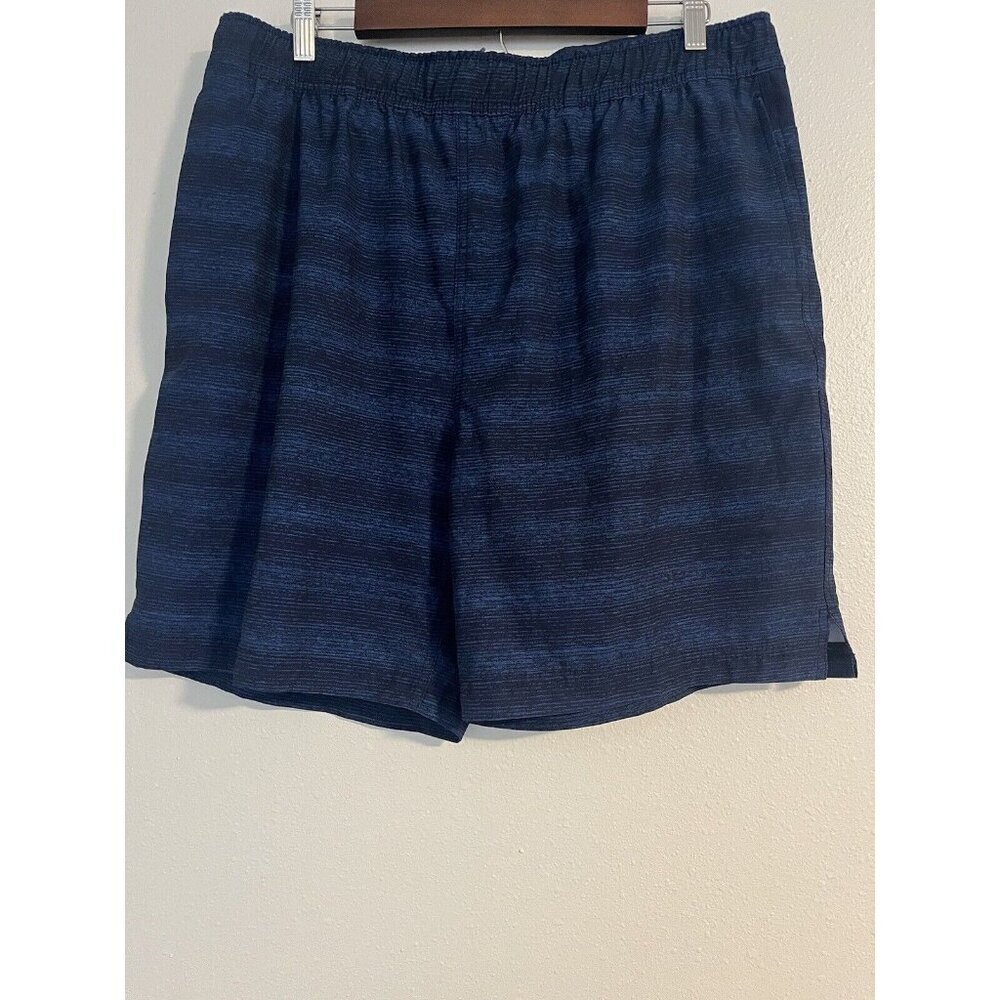 Speedo Men’s XL Blue Board Swim Trunks Shorts Hydroliner UV Protection‎